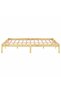 810037 Bed Frame without Mattress Solid Wood 200x200 cm - 4
