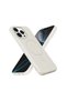 Apple iPhone 15 Pro Compatible Case Vivid M-Safe Silicone Case White - 2