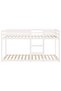 Bunk Bed without Mattress White 80x200 cm Solid Wood Pine - 4