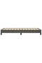 Bed Frame without Mattress Dark Grey 90x200 cm Velvet - 5