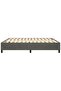 Box Spring Bed Frame Dark Grey 180x200 cm Super King Velvet - 5