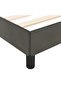 Bed Frame without Mattress Dark Grey 90x200 cm Velvet - 6