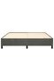 Box Spring Bed Frame Dark Grey 180x200 cm Super King Velvet - 4