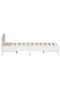 Bed Frame without Mattress White 160x200 cm Solid Wood Pine - 4