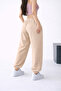 3-Piece High Waist Winter Fleece-Lined Unisex Full Fit Elasticated Leg Sweatpants - 4