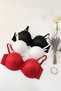 Set of 3 Lace Detailed Strapless Underwire Supported Padded Bra |   Adjustable Strap Plump Effect