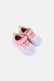 Toddlers Girl Velcro Closure Outdoor Shoes, Multicolor - 4