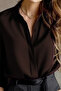 Dubai Crepe Fabric Shirt - Light Brown