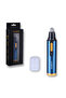 Electric Nose Hair Trimmer Blue/Gold - 2