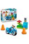 Duplo Town Blue Police Motorcycle 10471