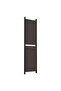 6-Panel Room Divider Brown 300x200 cm Fabric - 5