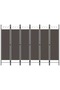 6-Panel Room Divider Anthracite 240x180 cm