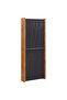 6-Panel Room Divider Black 420x180 cm - 4