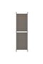 3-Panel Room Divider Anthracite 150x220 cm Fabric - 5