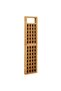 4-Panel Room Divider/Trellis Solid Fir Wood 161x180 cm - 4