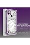 Realme C21 Compatible Transparent Silicone Flutter Protective Case Creative Pattern - 3