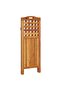 3-Panel Room Divider 121.5x2x115 cm Solid Wood Acacia - 5