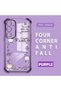 Samsung Galaxy A35 Compatible Transparent Silicone Flutter Protective Case Creative Pattern