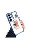 Samsung Galaxy S23 Ultra Compatible Transparent Silicone Flutter Protective Case Tom and Jerry - 2