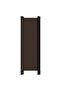 5-Panel Room Divider Brown 250x180 cm - 4