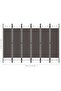 6-Panel Room Divider Anthracite 240x180 cm - 3