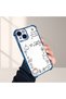 حافظة واقية من السيليكون الشفاف المتوافقة مع هاتف iPhone 14 بنمط إبداعي - 4
