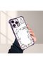 حافظة حماية من السيليكون الشفاف المتوافقة مع هاتف iPhone 14 Pro Max بنمط إبداعي - 4