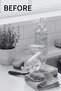 Kitchen over Sink Organizer - Black Metal Sponge Holder, Detergent Holder and Cloth Hanger Stand - 5