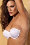 Women's Side Adhesive Detailed Push up Bra 8004 - 2