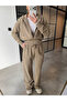 Camel 100% Cotton Hooded Zipper Corded Fabric Sets- 51232 - 2