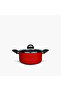 Aluminium Casserole with Glass Lid - 24 cm