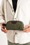 Men's Vegan Canvas Leather Portfolio Briefcase Handbag Dimensions- 11.5 cm X 21 cm X 6.5 cm M-433