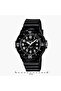 Women's Black Analog Resin Strap Watch LRW-200H-1BVDF - 2