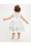 Girl's Evening Dress Ball Gown&Special Occasion 6-24 Months Floral & Pearl Detailed Gift with Headband - 3