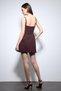 Burgundy Strappy Dress - 7
