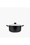 Milano Aluminium Casserole with Glass Lid - 28 cm