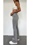Cloria Women's Gray Flared Pants - 7