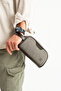 Men's Vegan Canvas Leather Portfolio Briefcase Handbag Dimensions- 11.5 cm X 21 cm X 6.5 cm M-433 - 2