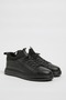 Diego Model Imported Sole Genuine Combination Leather Sneaker Shoes