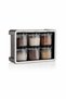 6-Piece Spice Jar Set with Self-Spreading Spoon Lids, Spice Container Set - 3