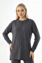 Women's Modal Fabric Two-Piece Set Relaxed Fit Long Sleeve Blouse & Wide Leg Pants - 2