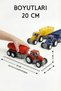 3-Piece Toy Tractor Set – Farm Vehicles with Trailer Farm Series Work Vehicle - 2