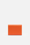 Magnetic Genuine Leather Unisex Wallet with Magnet – Elegant and Secure Design Orange - 2