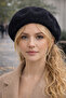 Soft Texture Plain Pattern Painter Beret