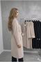Belted New Season Lined Premium Quality Comfortable Fit Women's Double-Breasted Collar Cashmere Coat D99581 - 2
