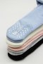 Organic Cotton Baby Socks Towel Pantyhose Girls Boys (Black) - 6