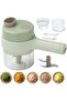 4 in 1 Handheld Electric Vegetable Cutter Set
