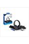 DOBE 5 in 1 Game Pack, Dual Charger Station Dock, Headset with Mic, Disc Storage Stand, Charging Cab - 6