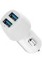 Car Charger, Ultra-Compact Smart Dual USB Car Charger with 3.4A Fast Charging Car Adapter, S