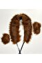 Fur Collar / Collar Fur Sleeve Set